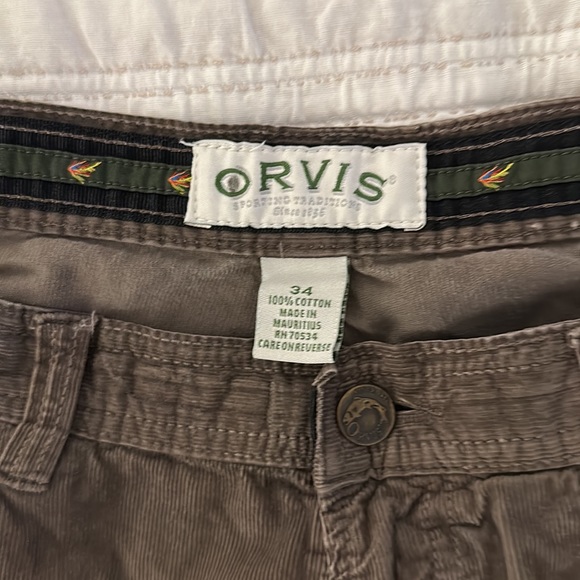 Orvis mens Corduroy pants - Picture 3 of 3